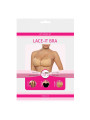 SUJETADOR PUSH-UP ADHESIVO INVISIBLE NEGRO DE LA MARCA BYE BRA - BRAS