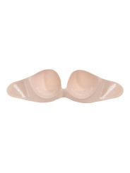 SUJETADOR SIN TIRANTES GALA COPA C BEIGE DE LA MARCA BYE BRA - BRAS