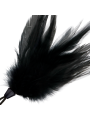 PLUMA ESTIMULADORA ERÓTICA NEGRA 20 CM DE LA MARCA DARKNESS SENSATIONS
