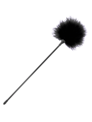 PLUMA ESTIMULADORA ERÓTICA NEGRA 42 CM DE LA MARCA DARKNESS SENSATIONS
