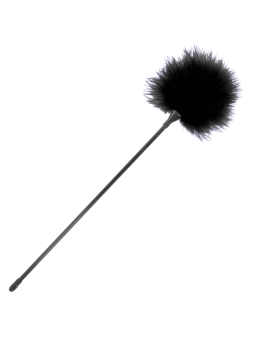 PLUMA ESTIMULADORA ERÓTICA NEGRA 42 CM DE LA MARCA DARKNESS SENSATIONS