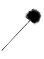 PLUMA ESTIMULADORA ERÓTICA NEGRA 42 CM DE LA MARCA DARKNESS SENSATIONS
