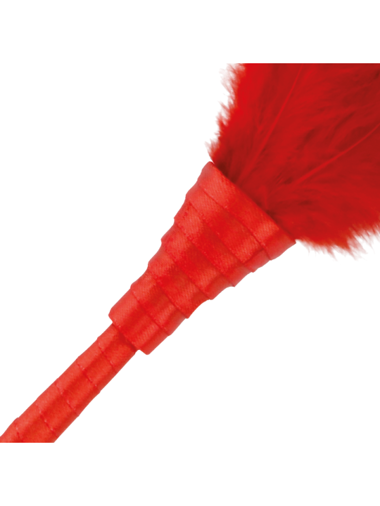 PLUMA ESTIMULADORA ERÓTICA ROJO 24CM DARKNESS DE LA MARCA DARKNESS SENSATIONS