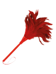 PLUMA ESTIMULADORA ERÓTICA ROJO 24CM DARKNESS DE LA MARCA DARKNESS SENSATIONS