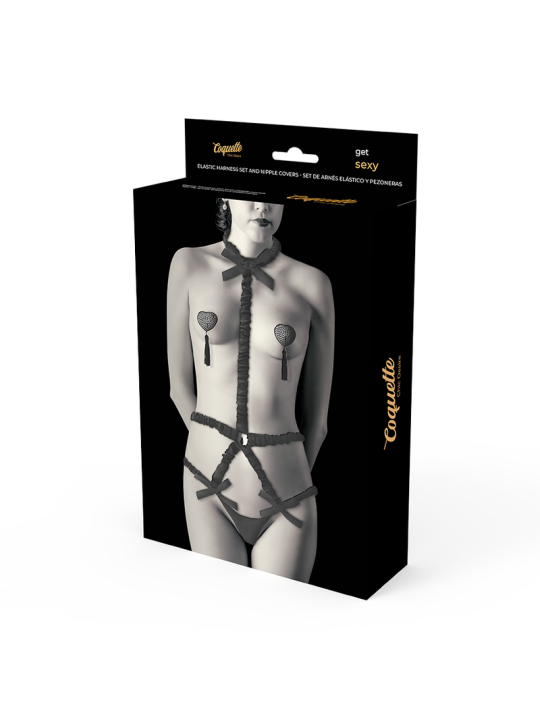 LINGERIE CORSÉ CON PEZONERAS COQUETTE CHIC DESIRE DE LA MARCA COQUETTE ACCESSORIES