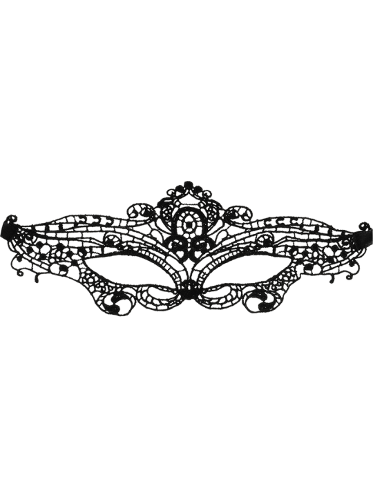 ANTIFAZ ENCAJE NEGRO SENSORIAL COQUETTE CHIC DESIRE DE LA MARCA COQUETTE ACCESSORIES
