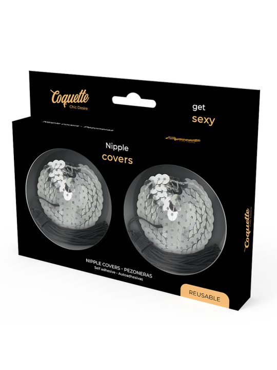 CUBRE PEZONES PLATEADOS COQUETTE CHIC DESIRE DE LA MARCA COQUETTE ACCESSORIES