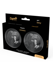 CUBRE PEZONES NEGRO LENTEJUELAS COQUETTE CHIC DESIRE DE LA MARCA COQUETTE ACCESSORIES