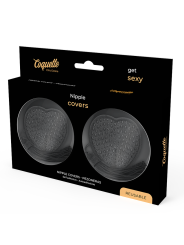 CUBRE PEZONES AUTOADHESIVOS NEGROS COQUETTE CHIC DESIRE DE LA MARCA COQUETTE ACCESSORIES