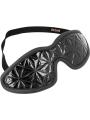 ANTIFAZ BDSM NEGRO CON FORRO DE NEOPRENO AJUSTABLE DE LA MARCA BEGME BLACK EDITION