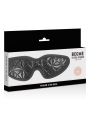 ANTIFAZ BDSM NEGRO CON FORRO DE NEOPRENO AJUSTABLE DE LA MARCA BEGME BLACK EDITION