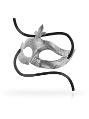 ANTIFAZ VENECIANO FLOR DE LIS PLATEADO OHMAMA DE LA MARCA OHMAMA MASKS