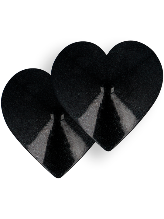 CUBRE PEZONES CORAZONES NEGROS COQUETTE CHIC DESIRE DE LA MARCA COQUETTE ACCESSORIES