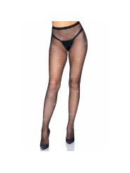 MEDIAS DE RED SEXY CON ABERTURA Y STRASS - LEG AVENUE DE LA MARCA LEG AVENUE HOSIERY