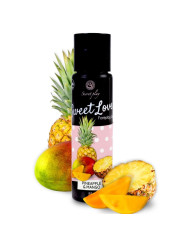 GEL LUBRICANTE COMESTIBLE SABOR PIÑA Y MANGO 60 ML DE LA MARCA SECRETPLAY COSMETIC