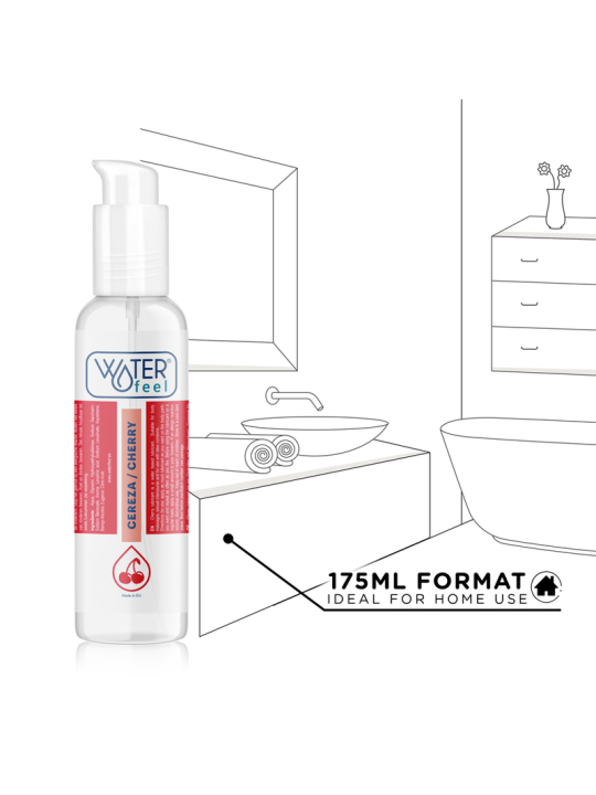 LUBRICANTE SABOR CEREZA 175 ML WATERFEEL DE LA MARCA WATERFEEL