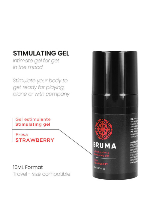BÁLSAMO INTENSIFICADOR SABOR FRESA 15 ML DE LA MARCA BRUMA