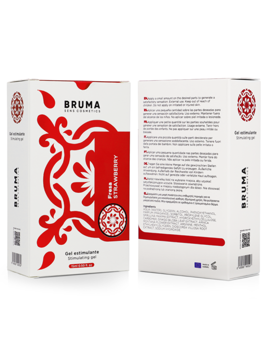BÁLSAMO INTENSIFICADOR SABOR FRESA 15 ML DE LA MARCA BRUMA