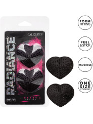 PEZONERAS BRILLANTES RADIANCE CON FORMA DE CORAZÓN DE LA MARCA CALEXOTICS