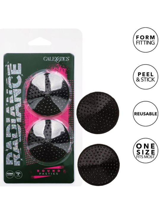 PEZONERAS RADIANCE CON GEMAS BRILLANTES REUTILIZABLES DE LA MARCA CALEXOTICS