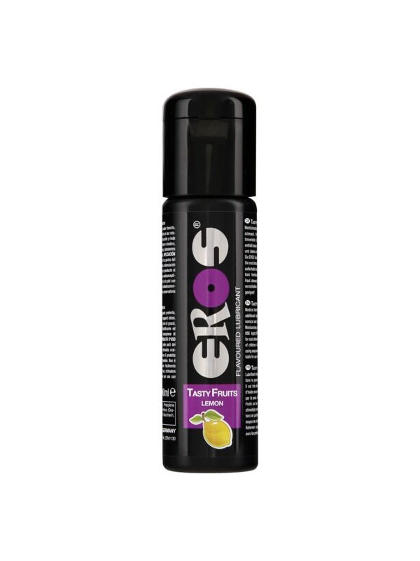 LUBRICANTE SABOR LIMÓN TASTY FRUITS 100 ML DE LA MARCA EROS CLASSIC LINE