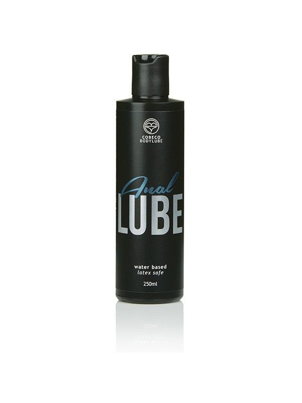 LUBRICANTE ANAL BASE AGUA 250ML - SEGURO CON LÁTEX DE LA MARCA COBECO - CBL