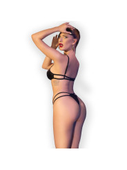 BODY DE CUERO ECOLÓGICO CR 4700 CON MÁSCARA SEXY S/M DE LA MARCA CHILIROSE BODIES