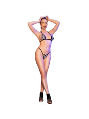BIKINI PLATEADO CON CRISTALES S/M - CHILIROSE DE LA MARCA CHILIROSE SUMMER