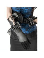 GUANTES DE ENCAJE NEGRO SEDUCTOR CHILROSE DE LA MARCA CHILIROSE ACCESORIES