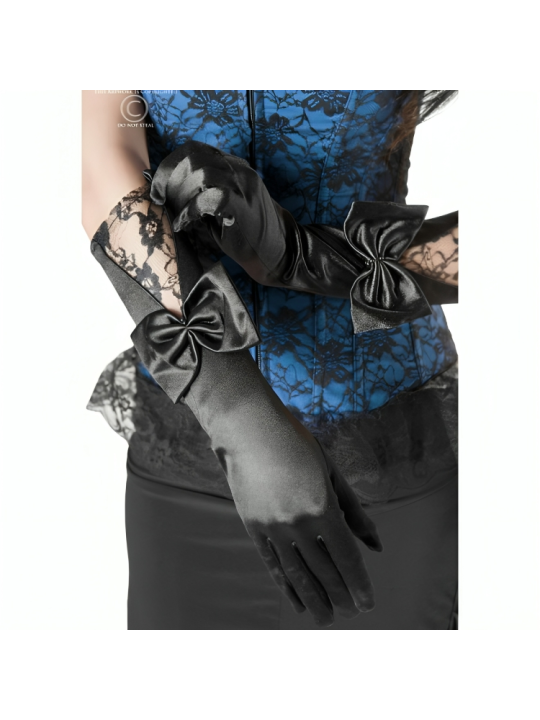 GUANTES DE ENCAJE NEGRO SEDUCTOR CHILROSE DE LA MARCA CHILIROSE ACCESORIES