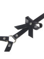 ARNÉS DE CUERO NEGRO CINTURA Y PIERNAS TALLA ÚNICA DE LA MARCA SUBBLIME FETISH