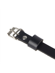 ARNÉS DE CUERO NEGRO CINTURA Y PIERNAS TALLA ÚNICA DE LA MARCA SUBBLIME FETISH