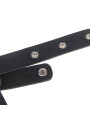 ARNÉS DE PECHO CUERO NEGRO CON CADENAS TALLA ÚNICA DE LA MARCA SUBBLIME FETISH