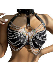 ARNÉS DE PECHO CON CADENAS Y ANILLA - TALLA ÚNICA DE LA MARCA SUBBLIME FETISH