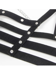 ARNÉS CORSET DE CUERO CON CADENAS TALLA ÚNICA DE LA MARCA SUBBLIME FETISH