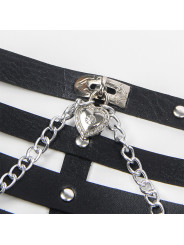 ARNÉS CORSET DE CUERO CON CADENAS TALLA ÚNICA DE LA MARCA SUBBLIME FETISH
