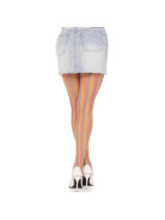 MEDIAS CROCHET ARCOÍRIS LEG AVENUE - MULTICOLOR DE LA MARCA LEG AVENUE HOSIERY