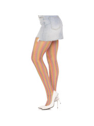 MEDIAS CROCHET ARCOÍRIS LEG AVENUE - MULTICOLOR DE LA MARCA LEG AVENUE HOSIERY