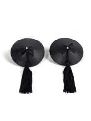 CUBREPEZONES BURLESQUE NEGRO AUTODHESIVOS REUTILIZABLES DE LA MARCA BIJOUX BURLESQUE PASTIES
