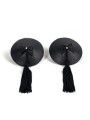 CUBREPEZONES BURLESQUE NEGRO AUTODHESIVOS REUTILIZABLES DE LA MARCA BIJOUX BURLESQUE PASTIES
