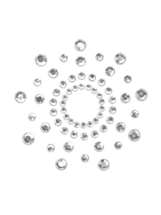 INDISCRETS MIMI CUBRE PEZONES PLATA BRILLANTE DE LA MARCA BIJOUX JEWELRY