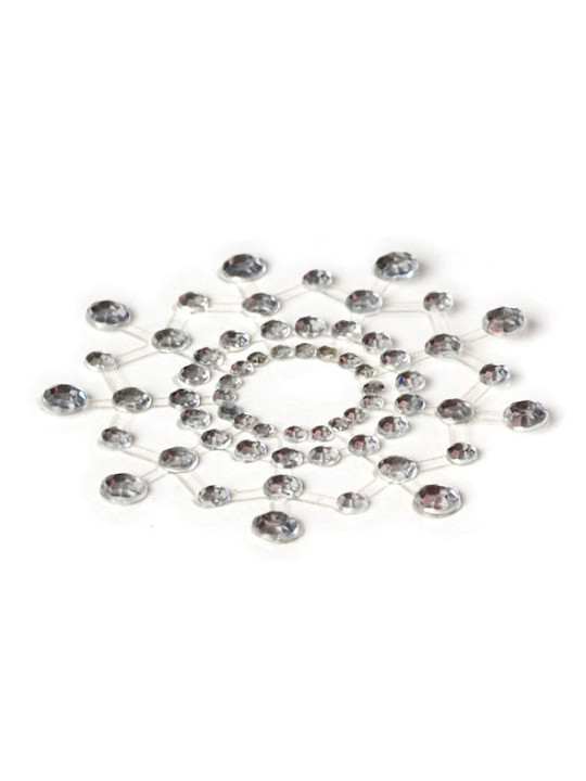 INDISCRETS MIMI CUBRE PEZONES PLATA BRILLANTE DE LA MARCA BIJOUX JEWELRY