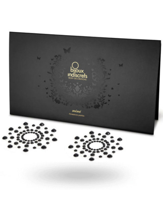 INDISCRETS MIMI CUBRE PEZONES PLATA BRILLANTE DE LA MARCA BIJOUX JEWELRY