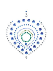 JOYERÍA ÍNTIMA INDISCRETS FLAMBOYANTE AZUL Y VERDE DE LA MARCA BIJOUX DESIRE METALLIQUE