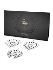 JOYERÍA ÍNTIMA INDISCRETS FLAMBOYANT NEGRO PLATA DE LA MARCA BIJOUX DESIRE METALLIQUE