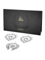 JOYERÍA ÍNTIMA INDISCRETS FLAMBOYANT NEGRO PLATA DE LA MARCA BIJOUX DESIRE METALLIQUE