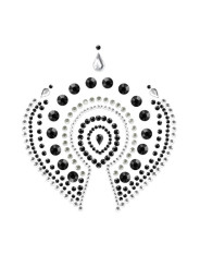 JOYERÍA ÍNTIMA INDISCRETS FLAMBOYANT NEGRO PLATA DE LA MARCA BIJOUX DESIRE METALLIQUE
