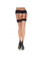 MEDIAS TACÓN CUBANO COSTURA TRASERA NUDE LEG AVENUE DE LA MARCA LEG AVENUE HOSIERY