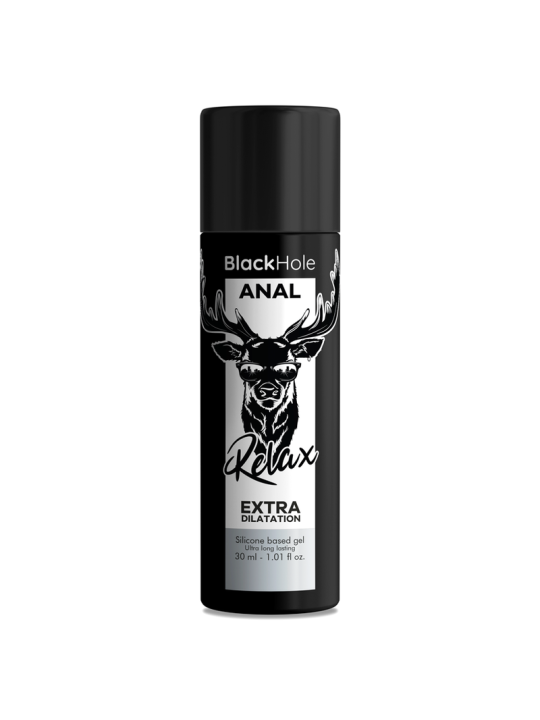 LUBRICANTE ANAL RELAJANTE SILICONA 30 ML DE LA MARCA BLACK HOLE