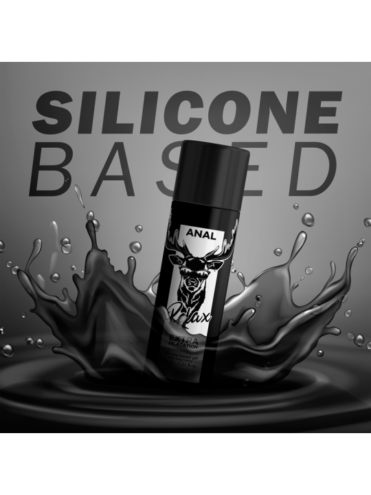 LUBRICANTE ANAL RELAJANTE SILICONA 30 ML DE LA MARCA BLACK HOLE